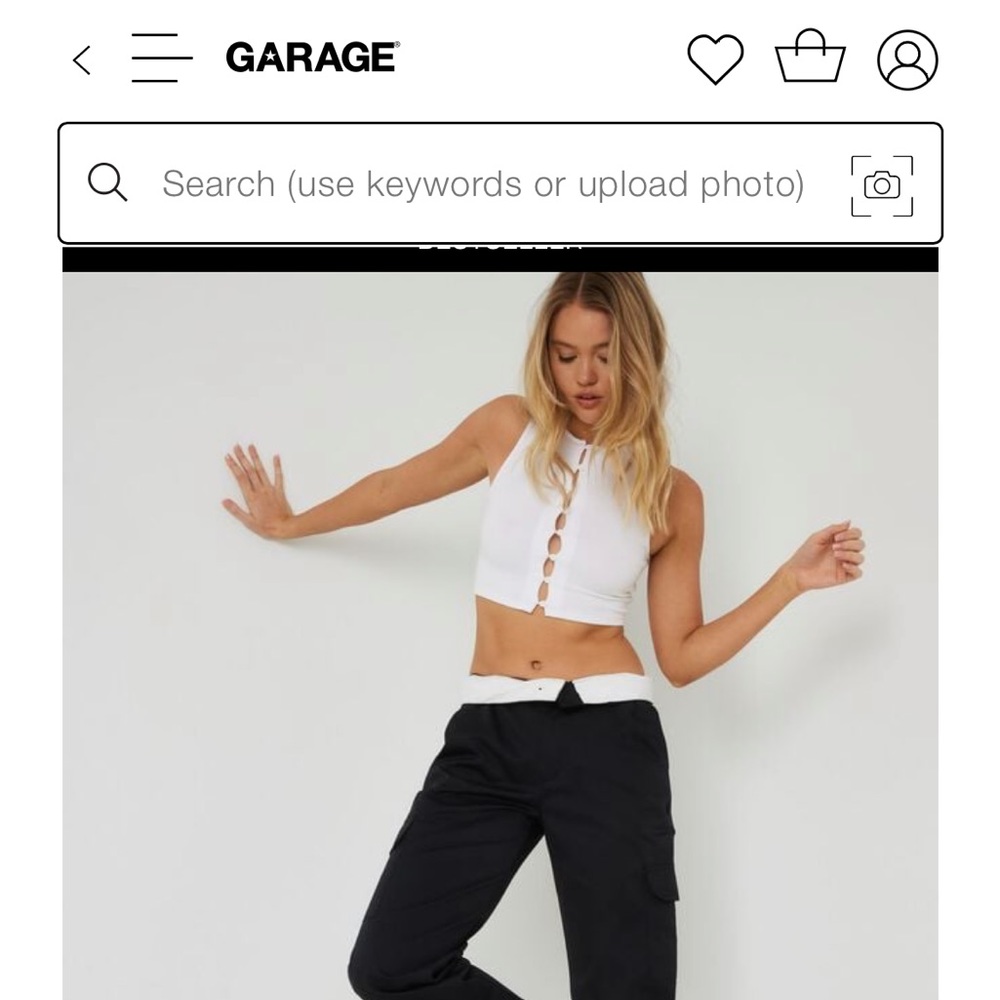 Garage Riley straight cargo pant - Picture 2 of 8